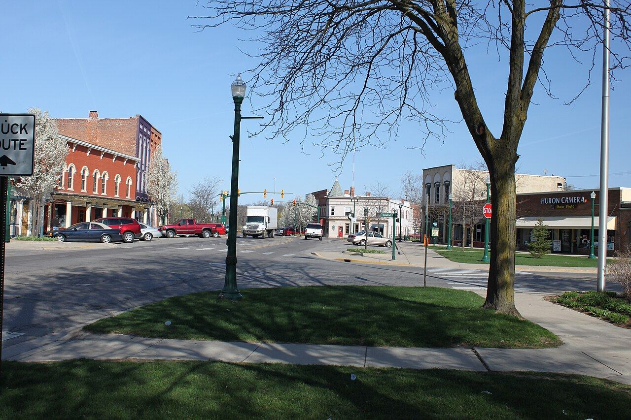 Downtown Dexter in Dexter, Michigan