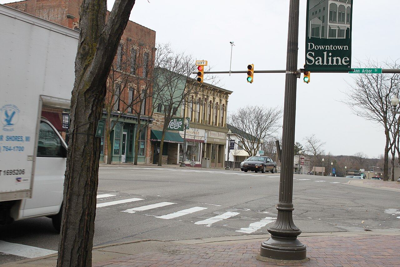 Downtown Saline in Saline, Michigan
