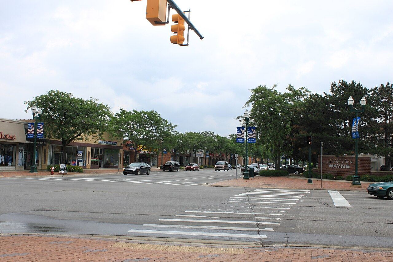 Downtown Wayne in Wayne, Michigan